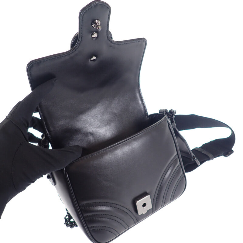 グッチ GUCCI GGマーモント キルティングレザー チェーン 739681