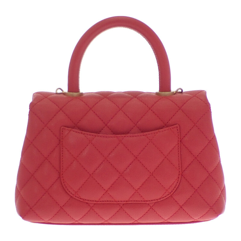 シャネル CHANEL ココハンドルXS A92990 ショルダーバッグ キャビア