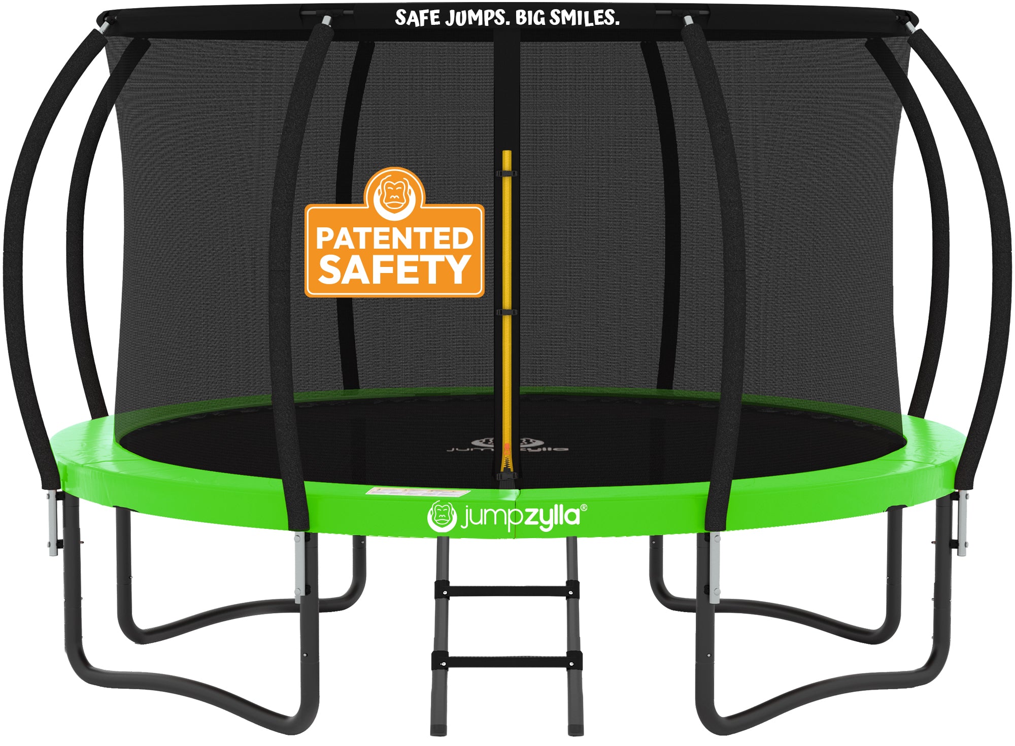 Jumpzylla 12FT Trampoline with Enclosure & Double Color Pad Cover