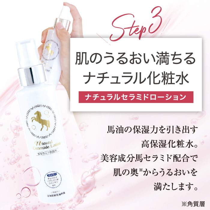 初回限定・特別価格]スペシャルセット（馬セラミド美容原液/ピュア