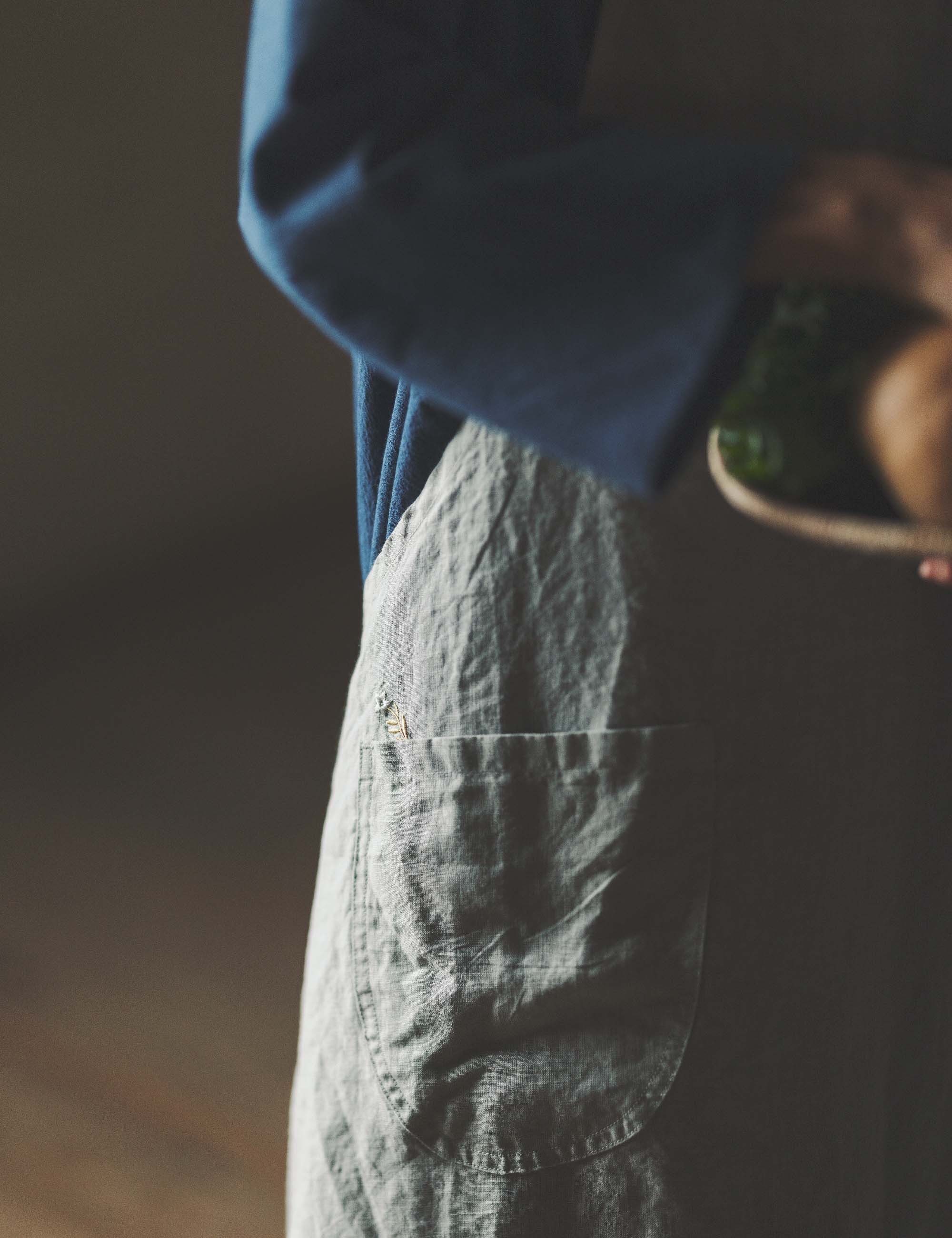 ワッシャーリネンエプロン / ババグーリ | ヨーガンレール ババグーリ