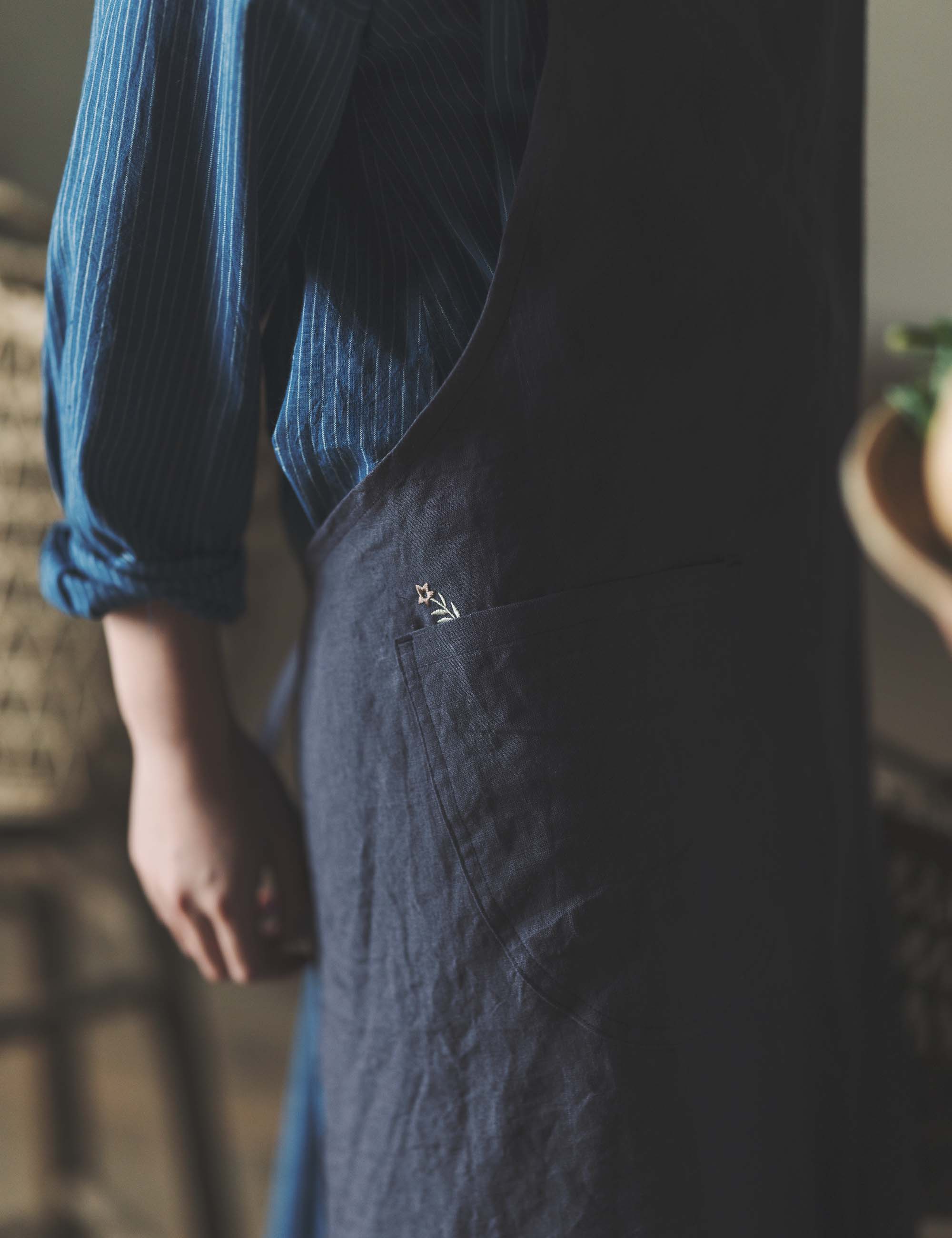 ワッシャーリネンエプロン / ババグーリ | ヨーガンレール ババグーリ