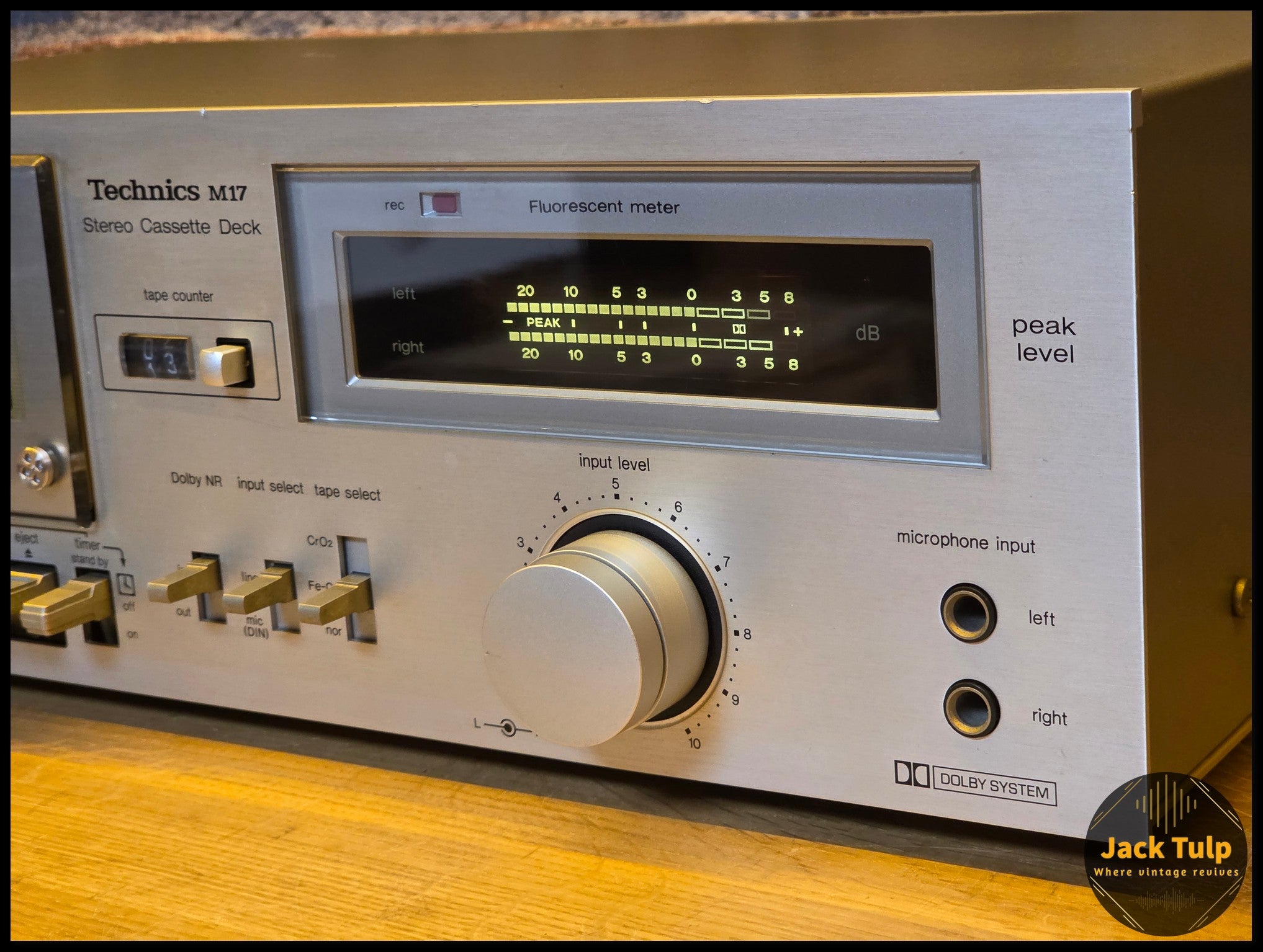 Technics RS-M17 – Jack Tulp