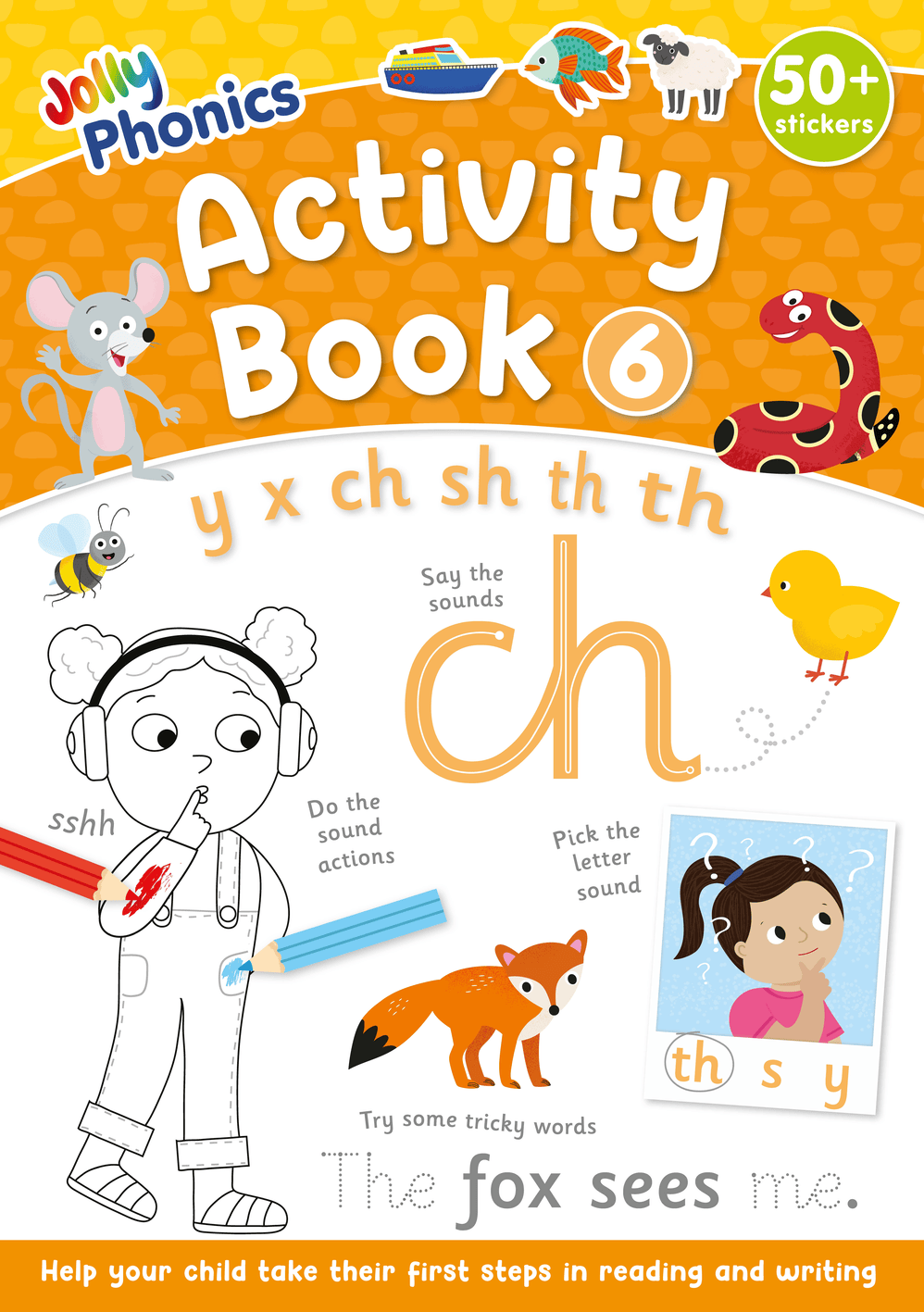 Jolly Phonics Activity Book 1-7 Complete Set (British English
