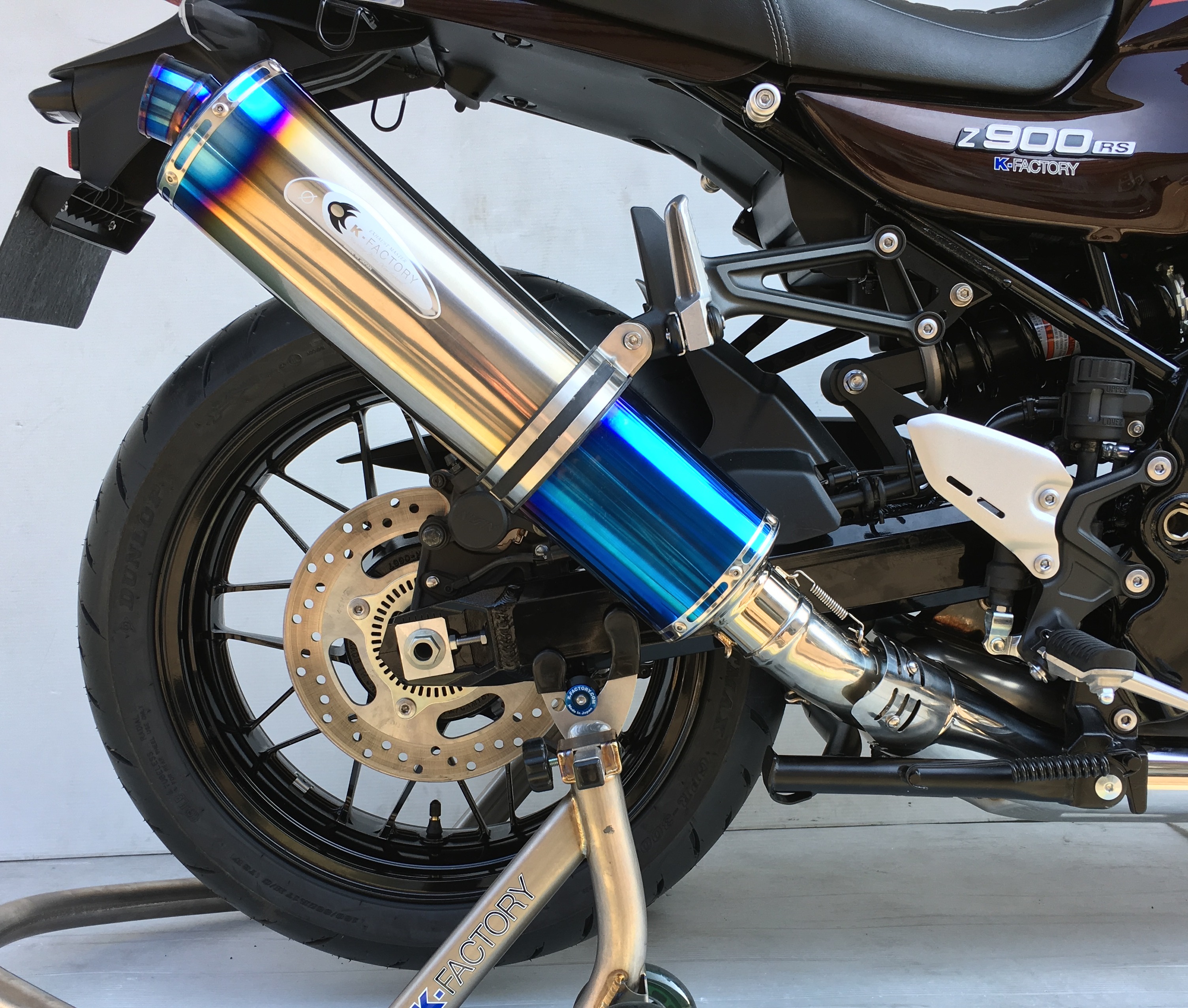 K-FACTORY ONLINE SHOP / Z900RS用STPスリップオンマフラー