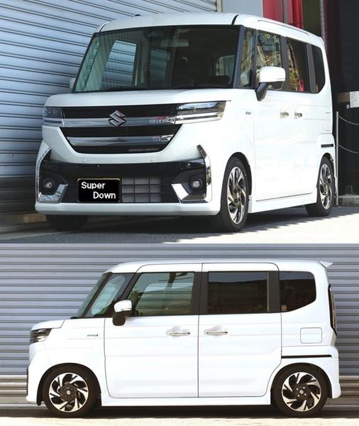 スペーシアカスタム MK54S ダウンサス 1台分 RSR RS-Rスーパーダウン