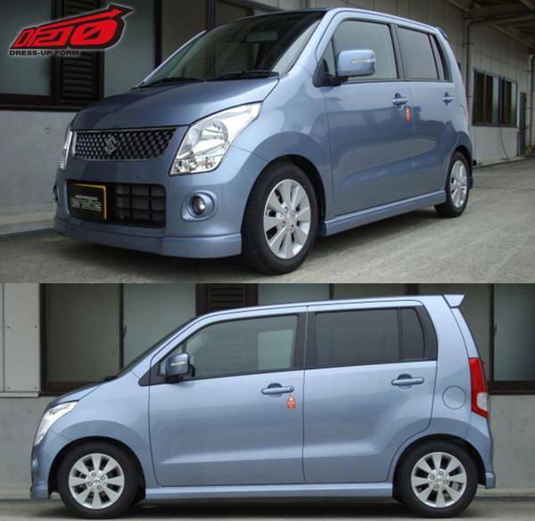 ワゴンR MH23S ダウンサス リア左右セット タナベ サステックDF210