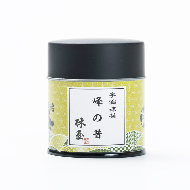 抹茶 「峰の昔（みねのむかし）」20g缶入り | 京はやしや 公式