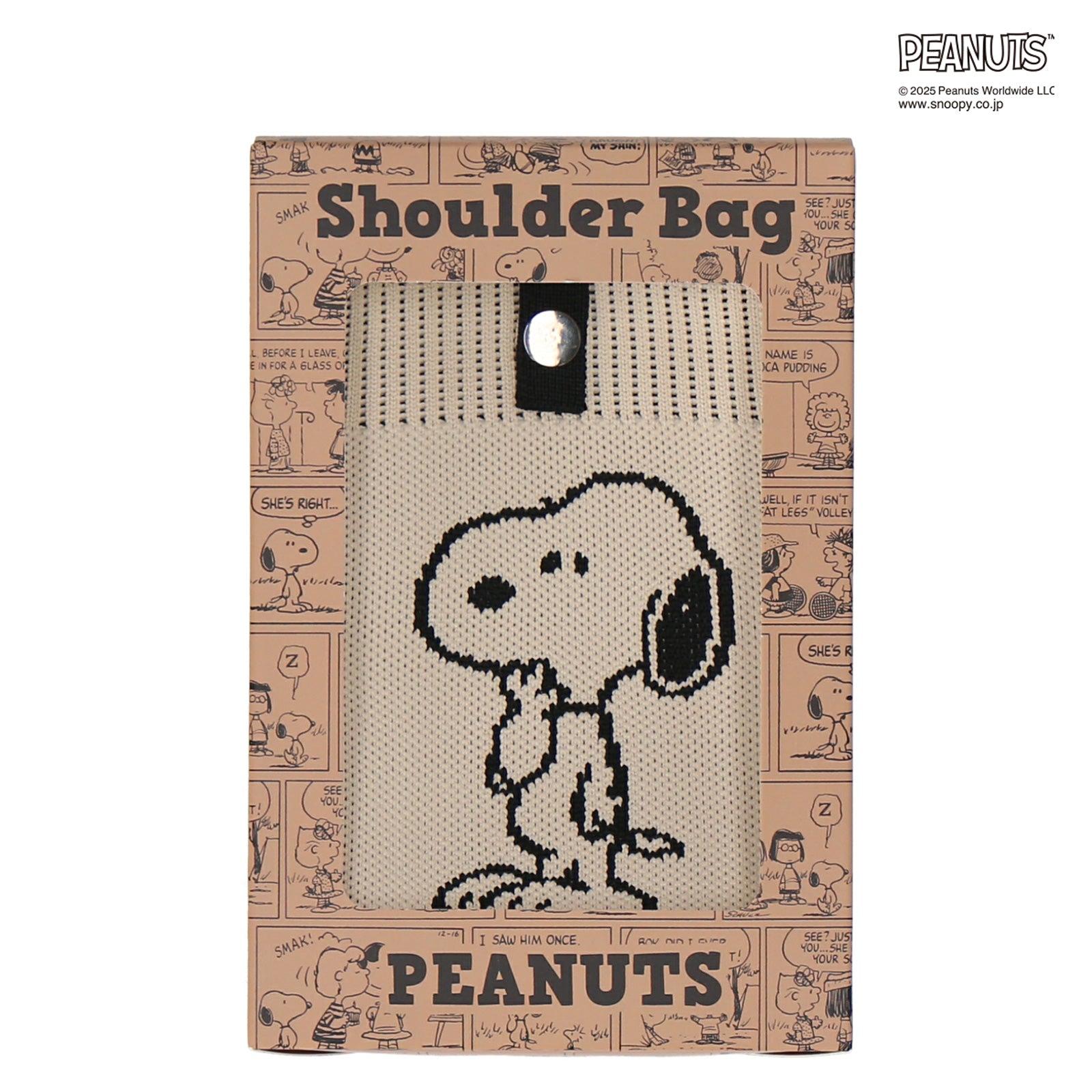 NEW】ニットショルダーバッグ スヌーピー アイボリー – INTERMODE KAWABE