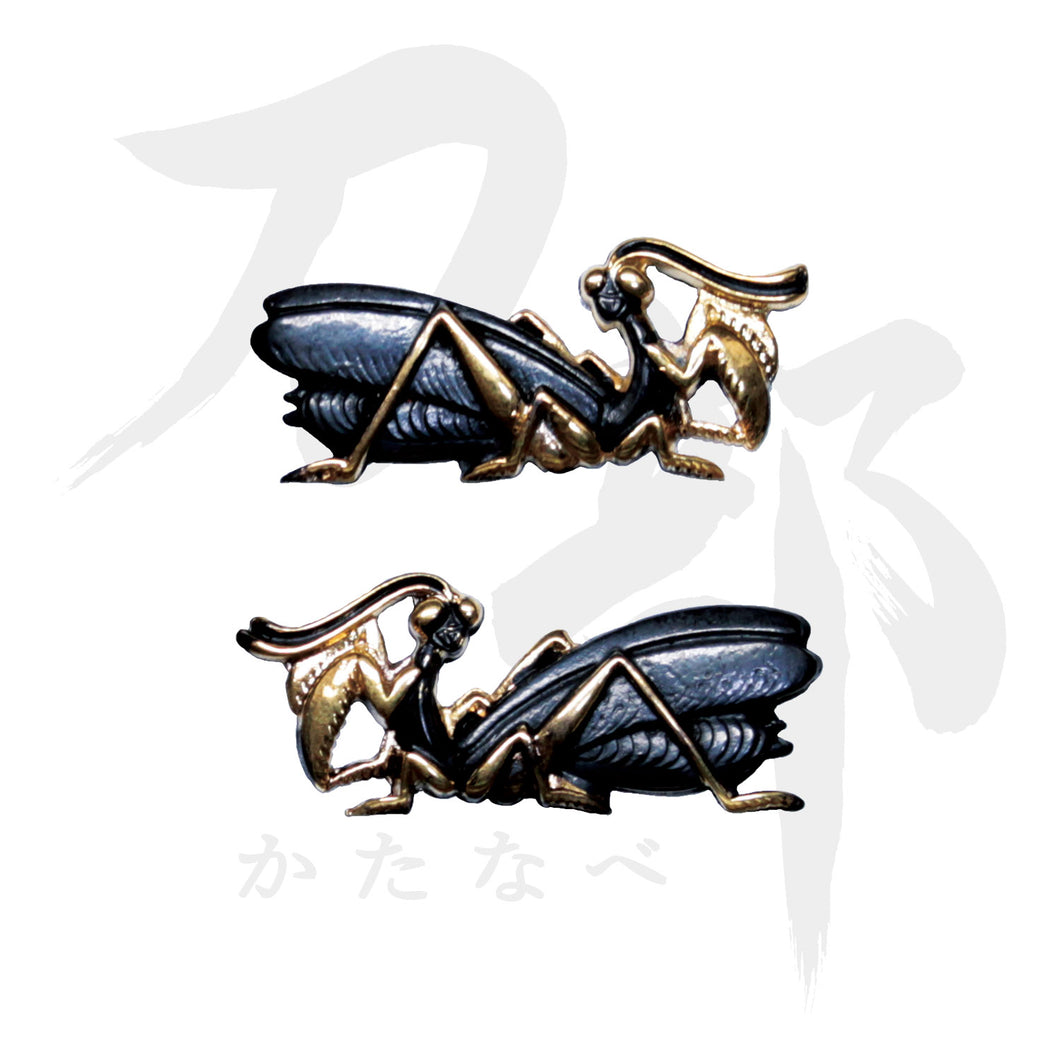 カマキリ図案 珍しい柄 共箱付き 【公式通販】