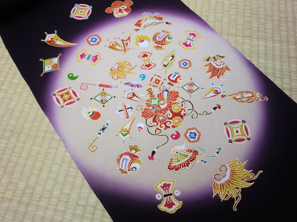 白ギャラリー|きもの白 / 宝尽くし柄名古屋帯