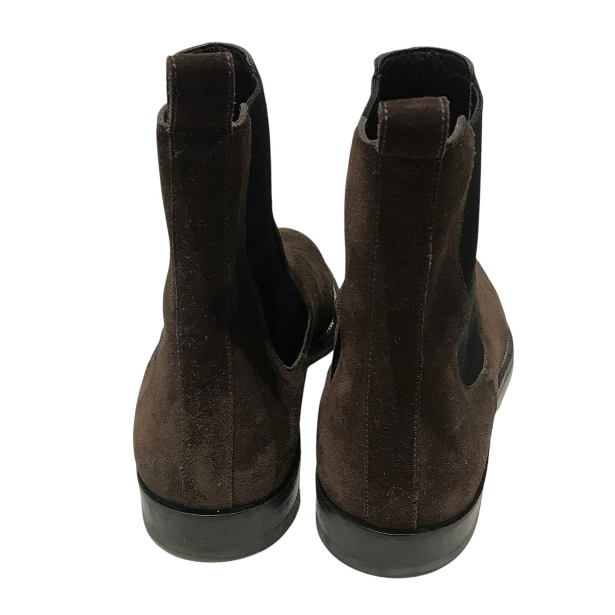 GUCCI(グッチ) スウェードサイドゴアブーツ256346 256346 ブラウン