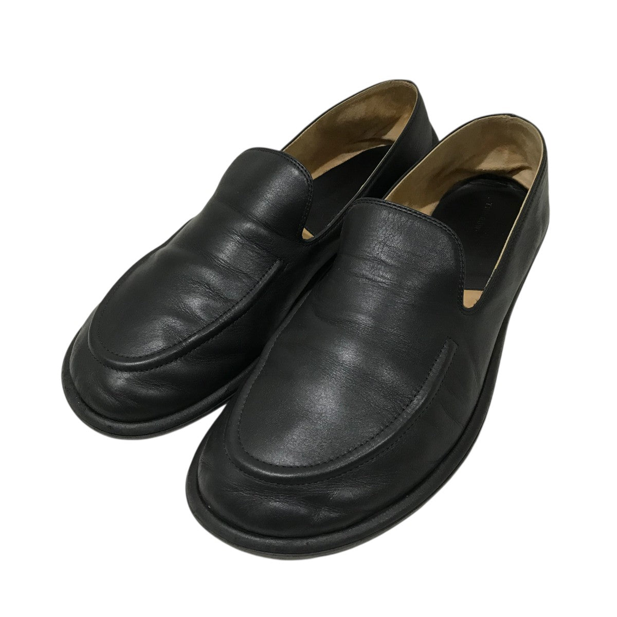 THE ROW(ザロウ) 【CANAL LOAFER】レザーローファー ブラック サイズ
