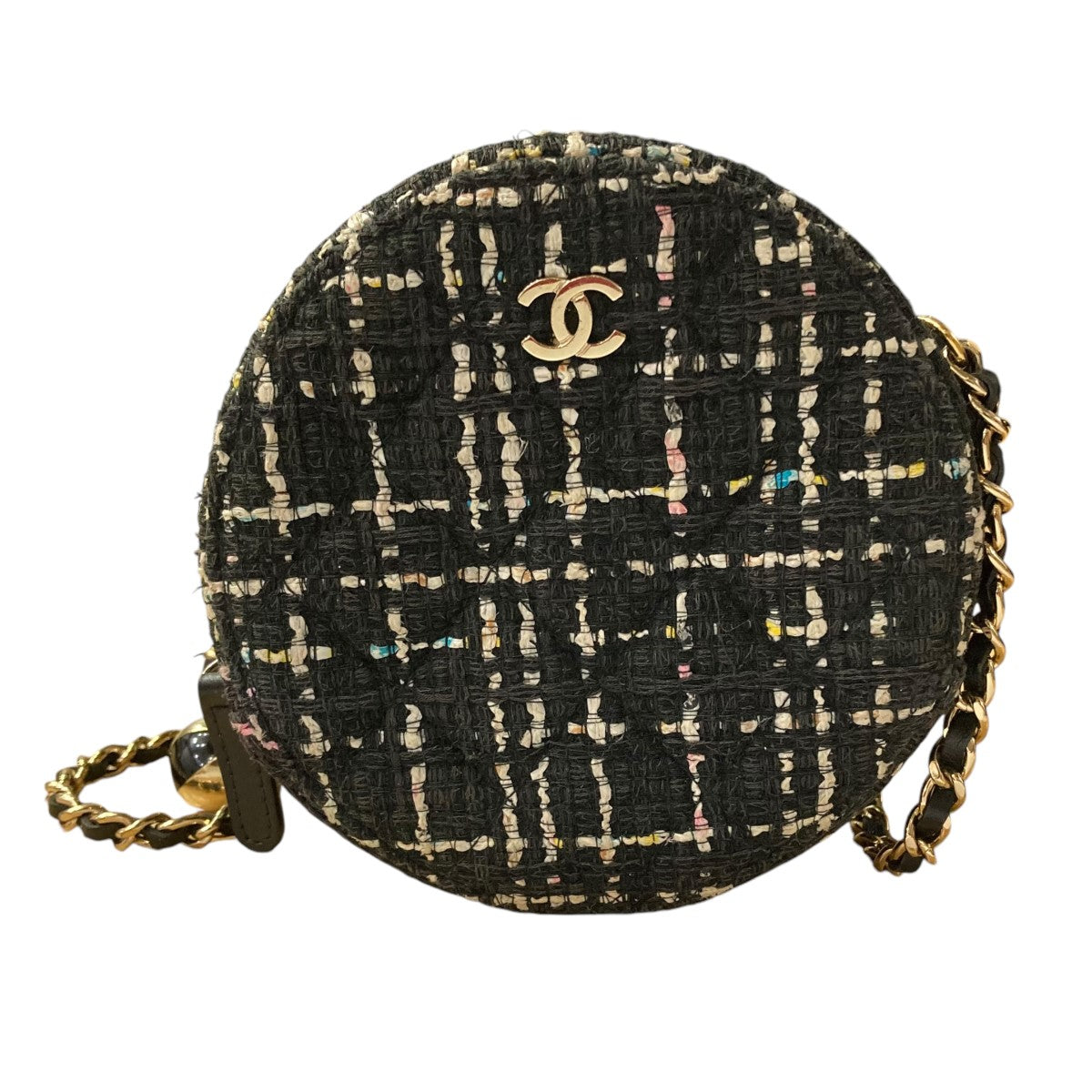 CHANEL(シャネル) ツイードチェーンショルダーバッグ 2783**** グレー