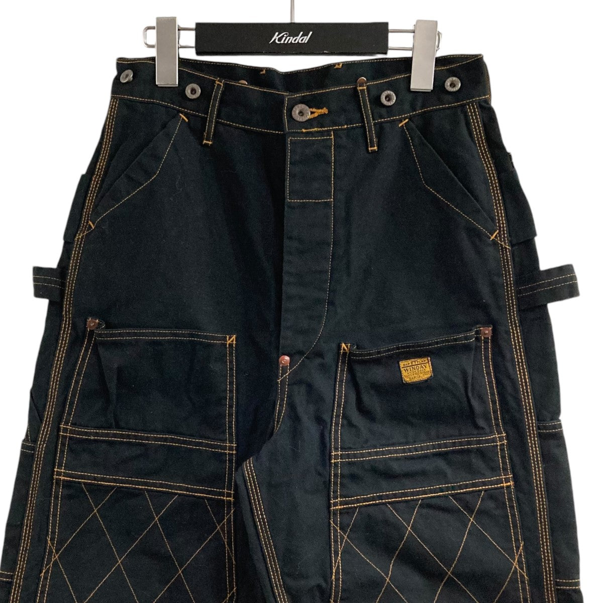 KAPITAL(キャピタル) ペインターパンツEK-14250LP EK-14250LP ブラック