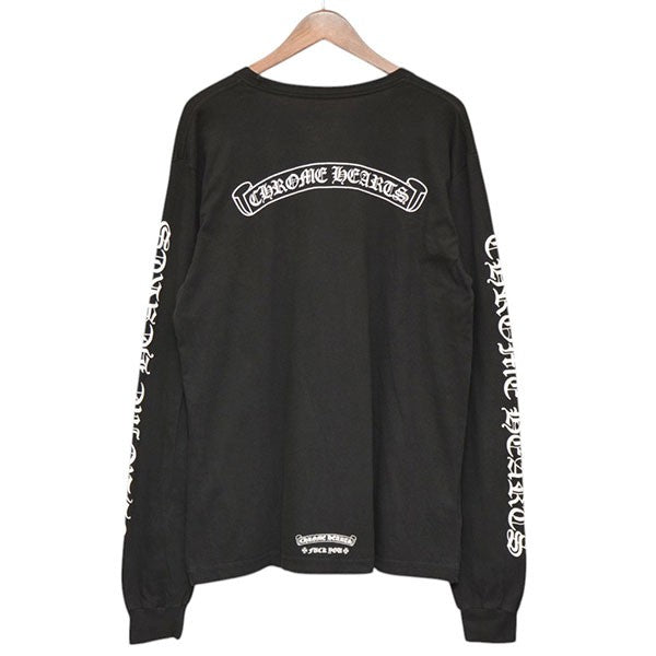 CHROME HEARTS(クロムハーツ) スクロールラベルロングスリーブTシャツ