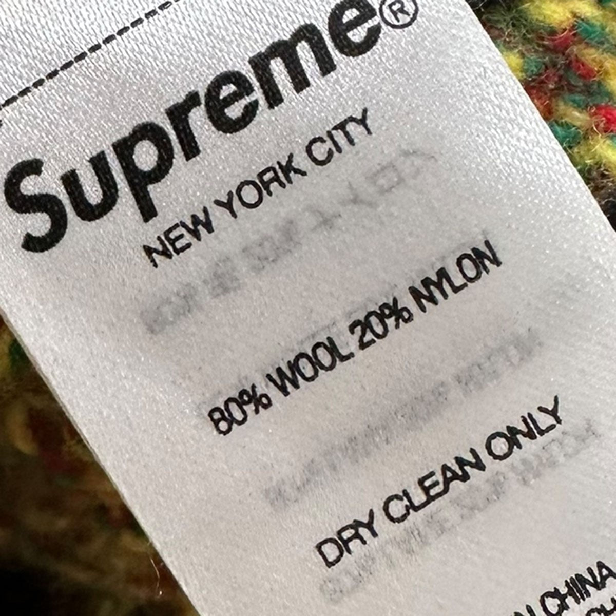 Supreme(シュプリーム) 23SSQuilt Stitch Sweaterキルトステッチ