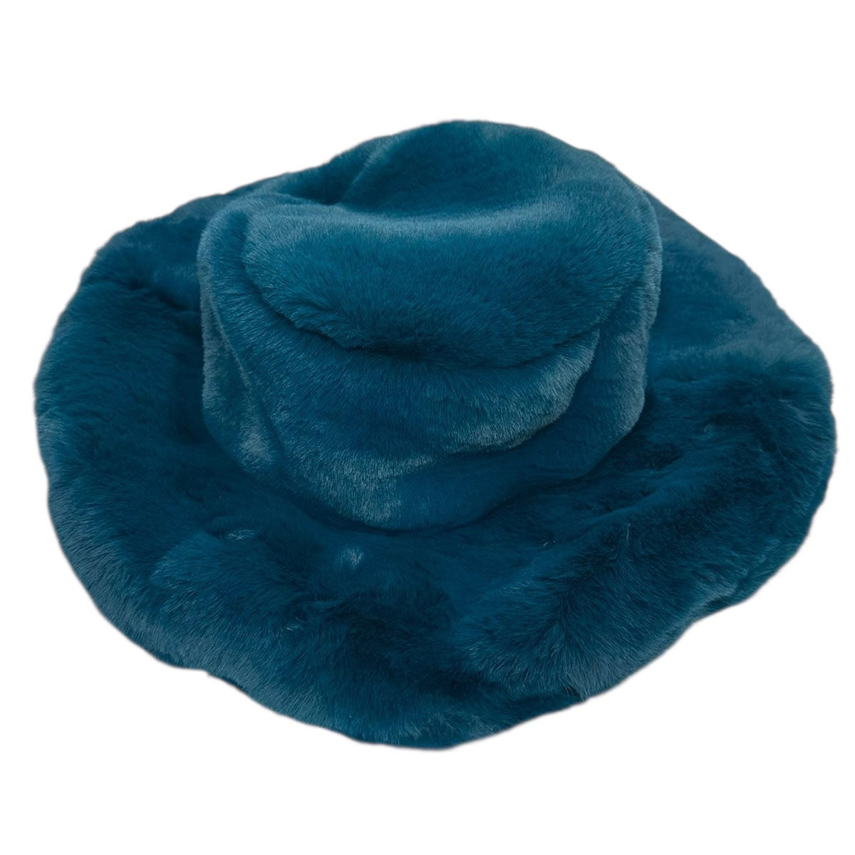 KIDILL×CA4LA BIG FUR HATビッグファーハットKL654 KL654 ブルー