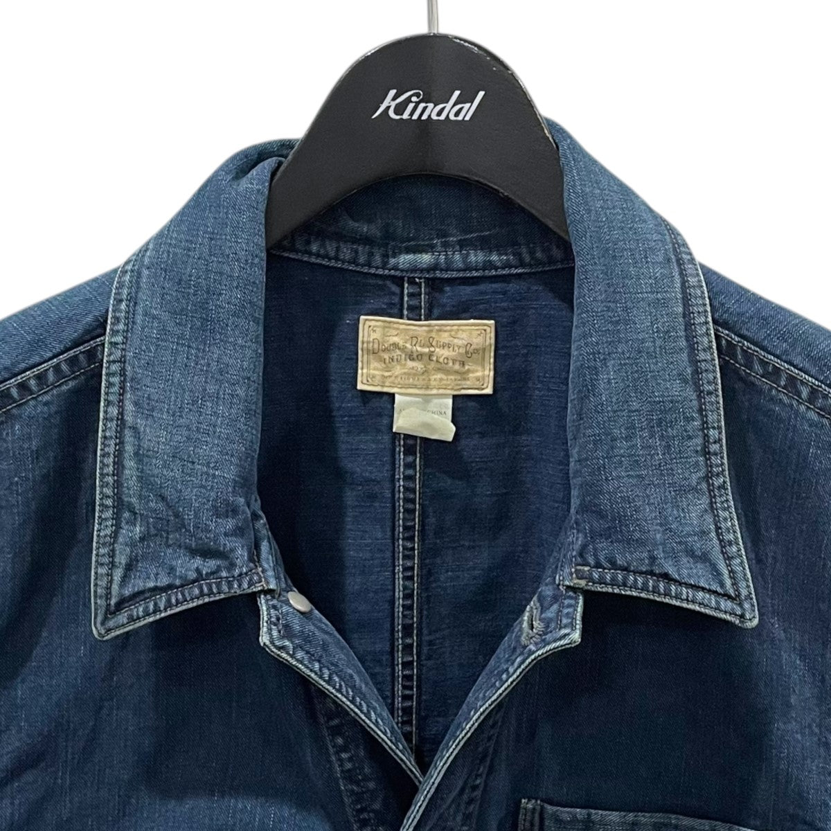 RRL(ダブルアールエル) デニムカバーオール インディゴ サイズ 4