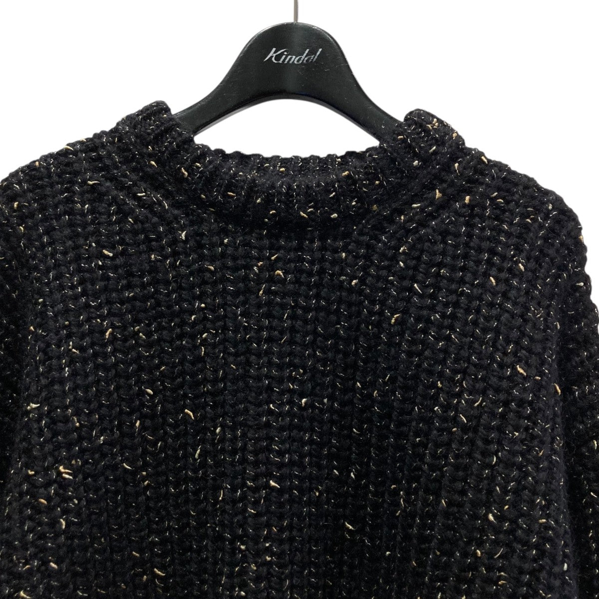 RAF SIMONS(ラフシモンズ) 22AWケーブルニット ブラック サイズ M