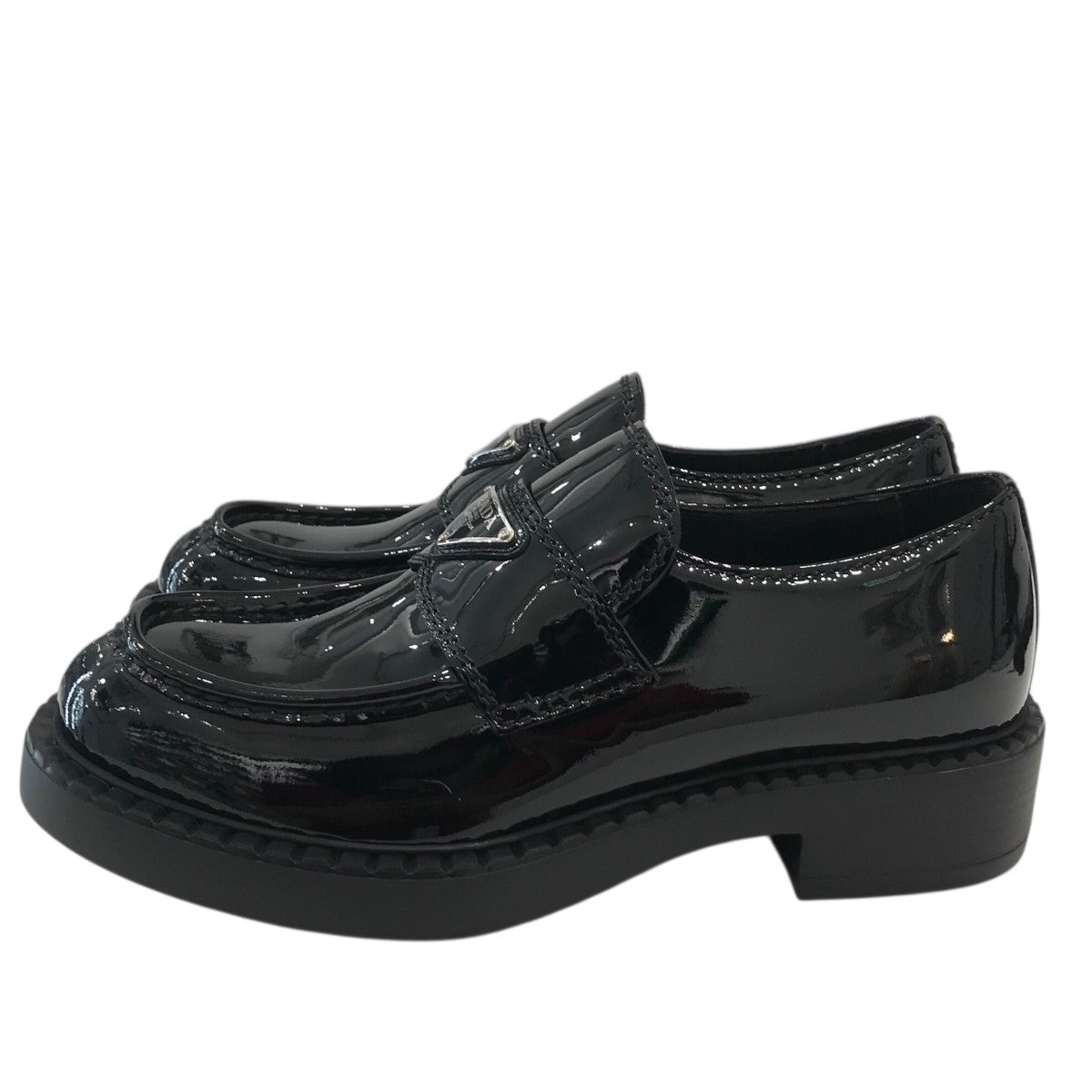 PRADA(プラダ) チョコレート ローファー2DE127 2DE127 ブラック サイズ