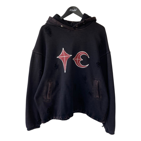 THUG CLUB(サグクラブ) ROCK HOODIEパーカーTC24SS0401 TC24SS0401