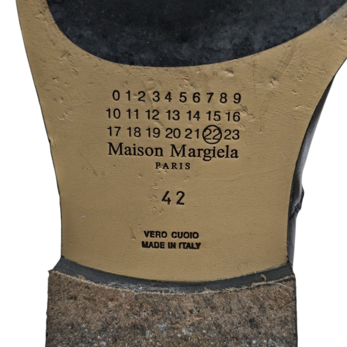 Maison Margiela(メゾンマルジェラ) サイドジップブーツ ブラック