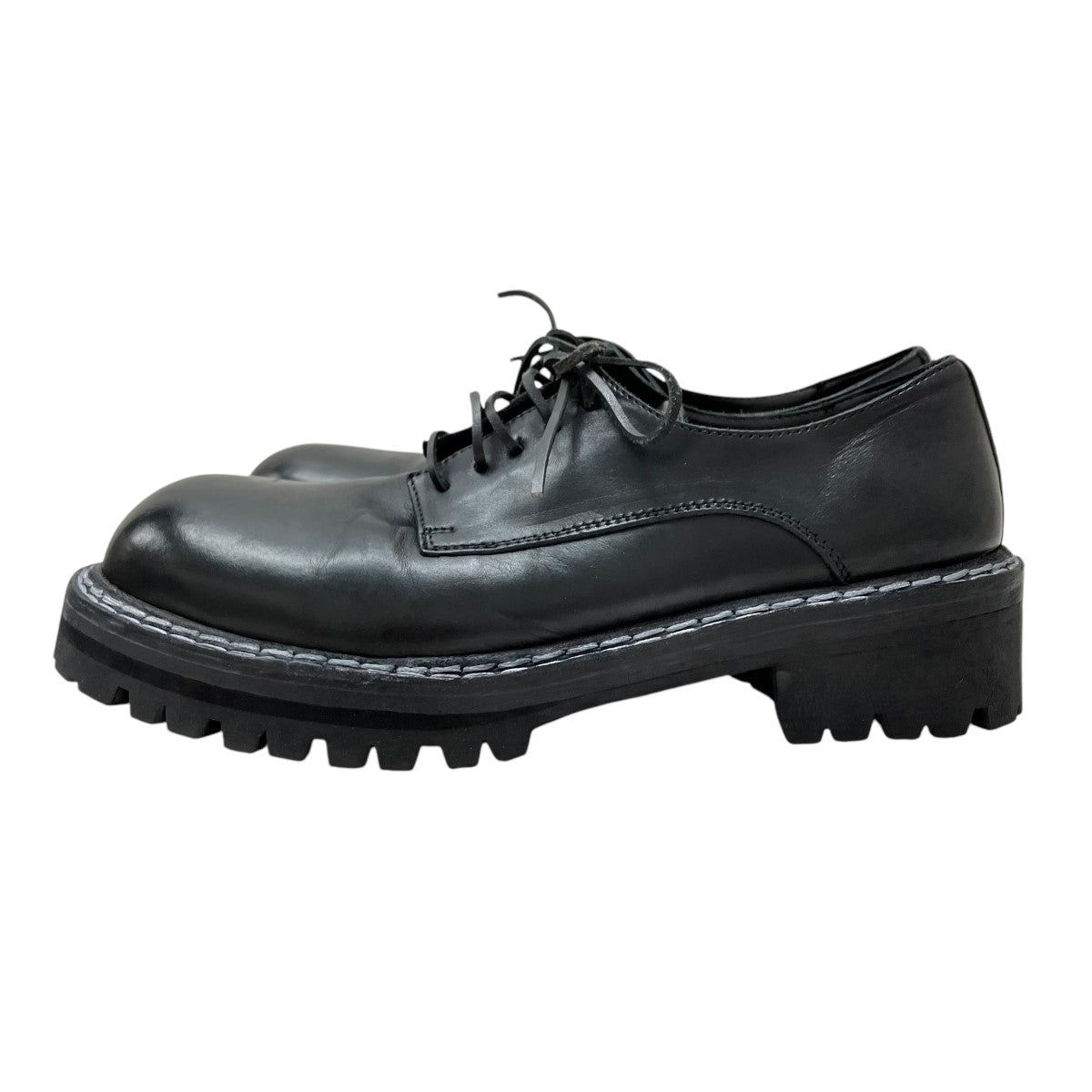 GUIDI(グイディ) ダービー シューズ ブラック サイズ 41｜【公式