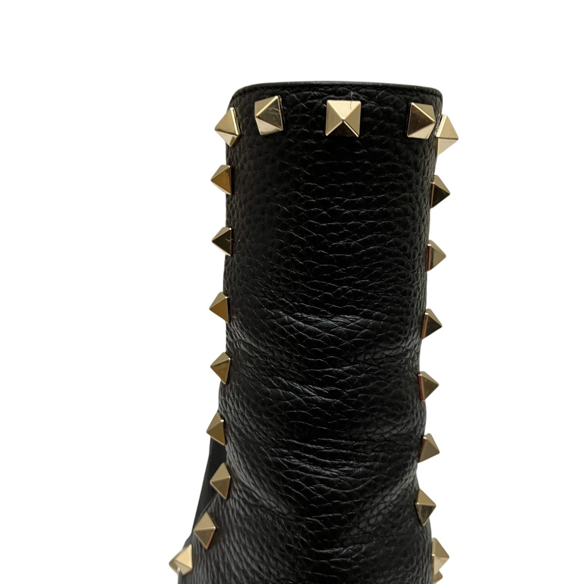VALENTINO(ヴァレンチノ) ロックスタッズブーツブーツ ブラック サイズ