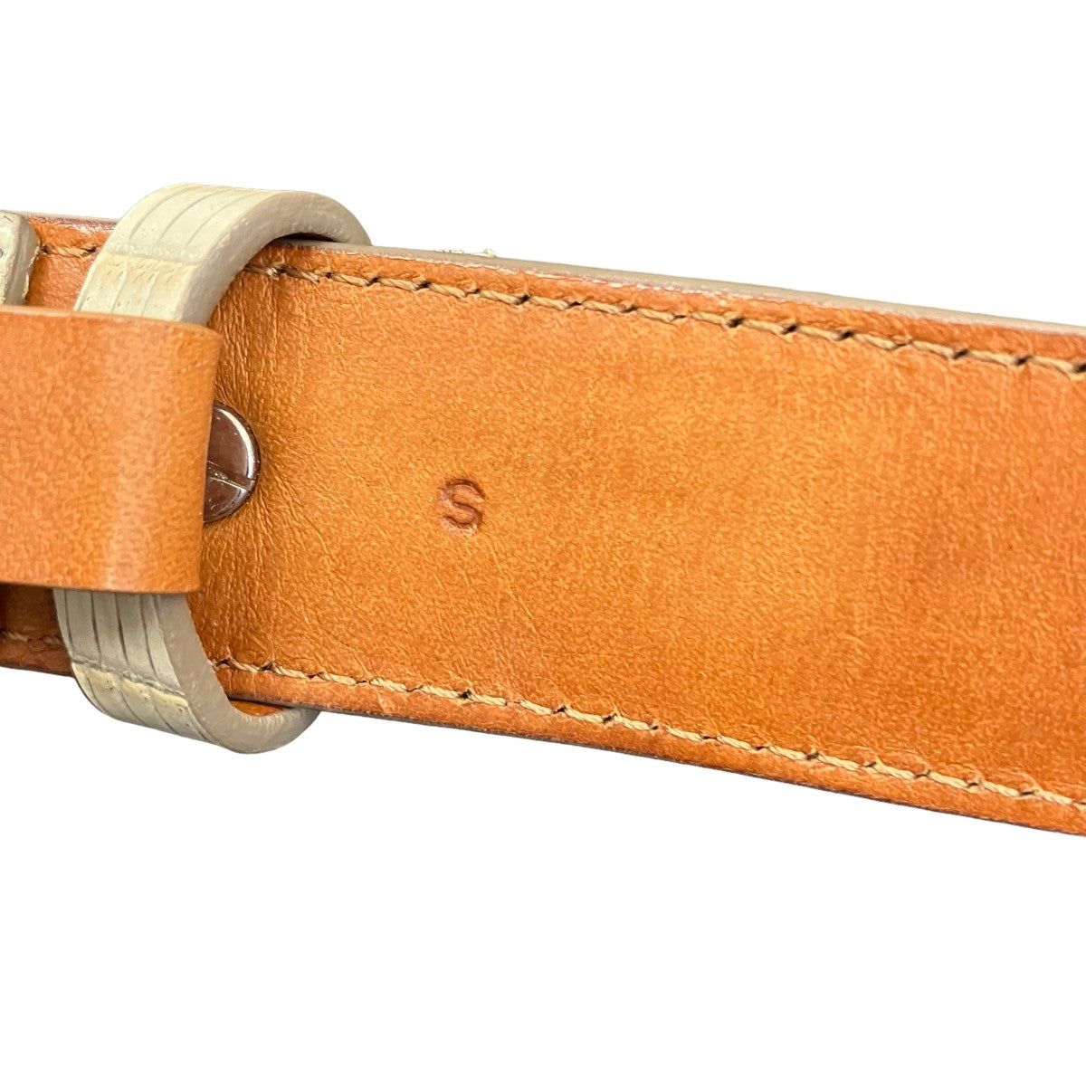 ACNE STUDIOS(アクネストゥディオズ) レザーベルト ベージュ｜【公式