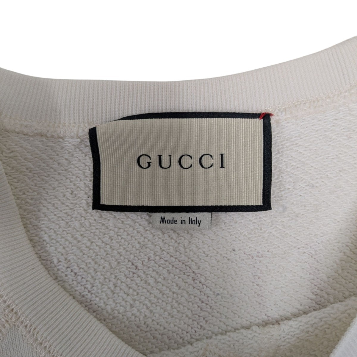 GUCCI(グッチ) 井出ちかえ スパンコール装飾クルーネックスウェット