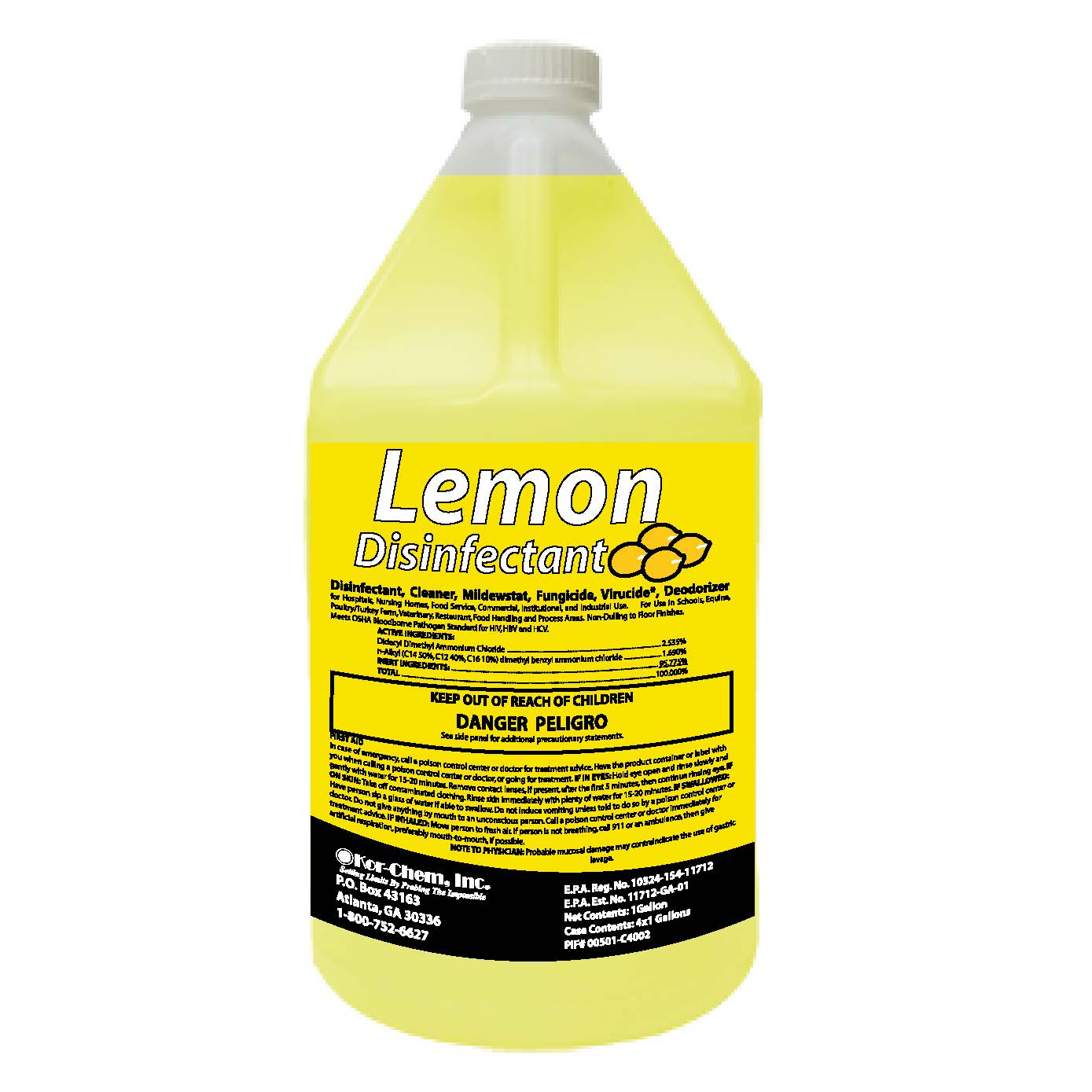 Lemon Disinfectant | Kor-Chem