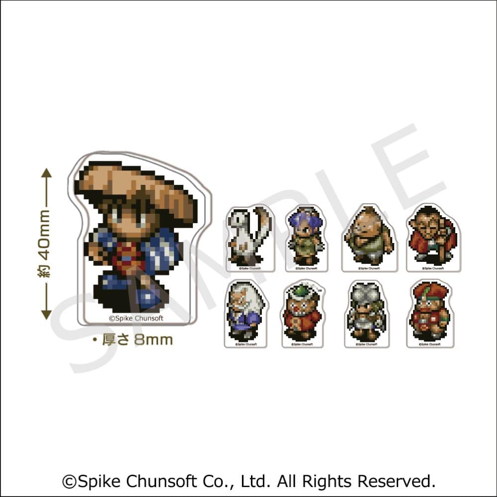 風来のシレン ミニアクリルフィギュア 【キャラクター】全9種