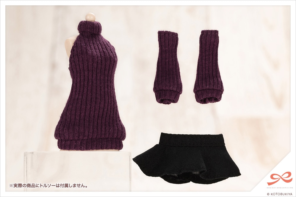 限定品】タイニークローゼット 縦ラインセーターセット【Wine