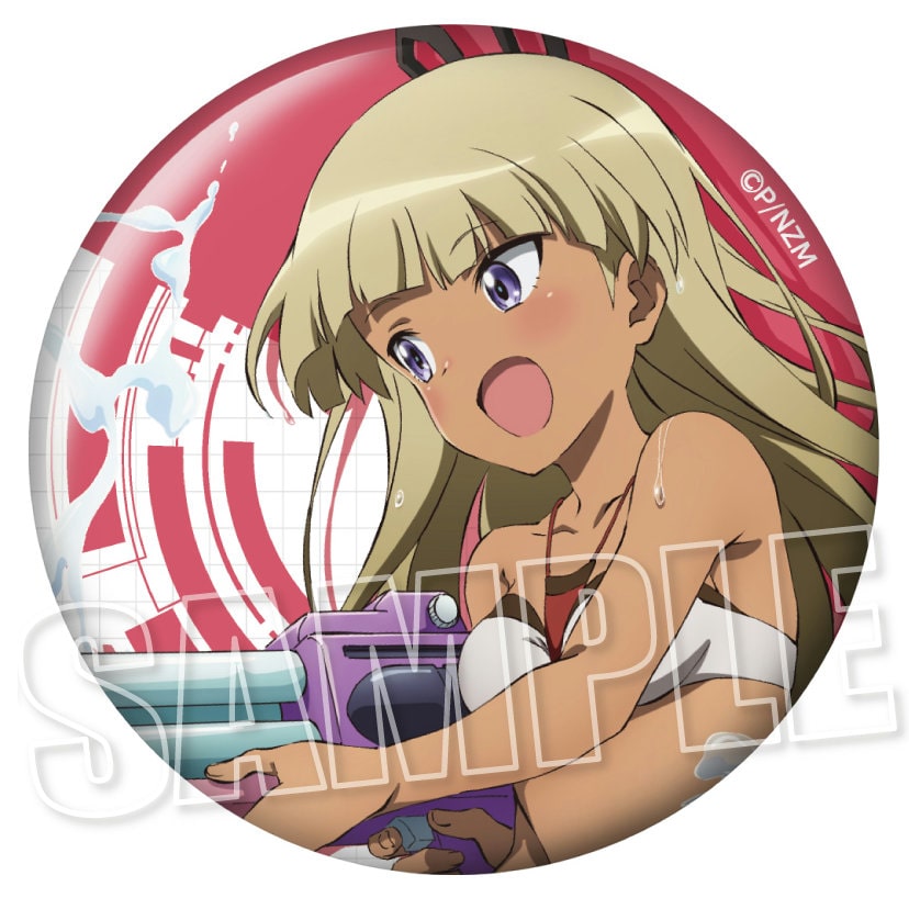 限定品】アニメ『アリス・ギア・アイギス』 描き下ろし 缶バッジ3個セット