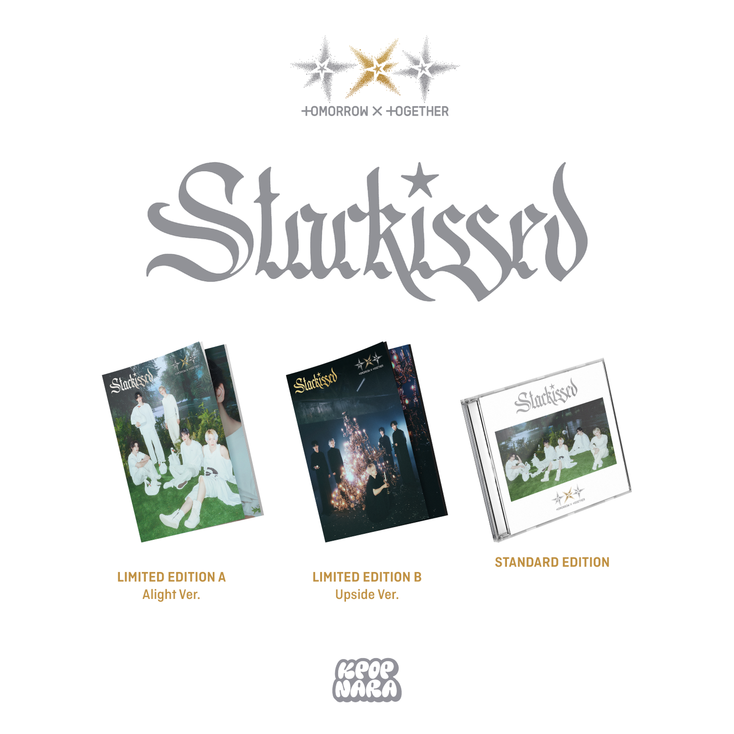 TOMORROW X TOGETHER - STARKISSED (3RD JAPANESE ALBUM) – Kpop Nara