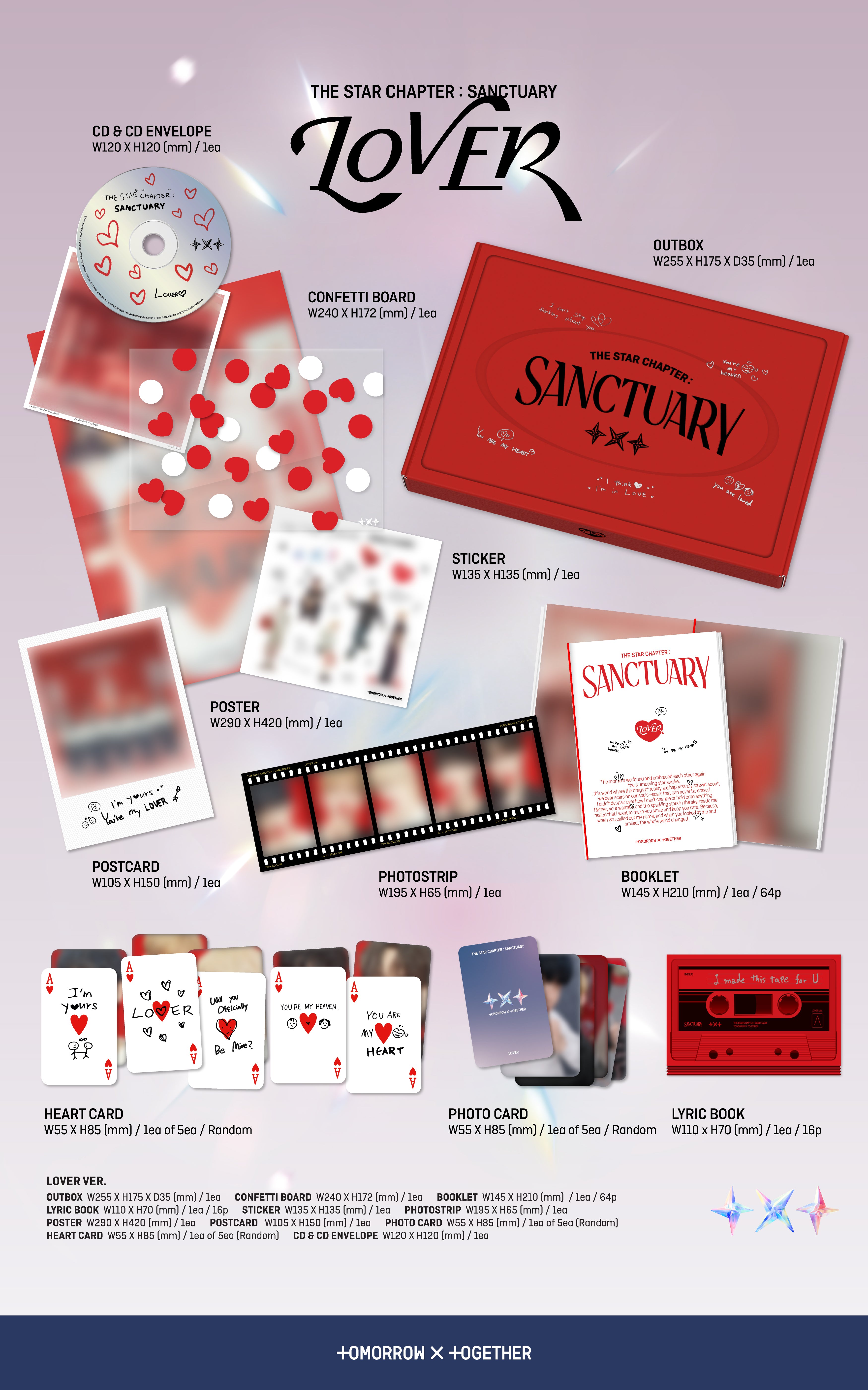 TOMORROW X TOGETHER - THE STAR CHAPTER: SANCTUARY [KPOP NARA