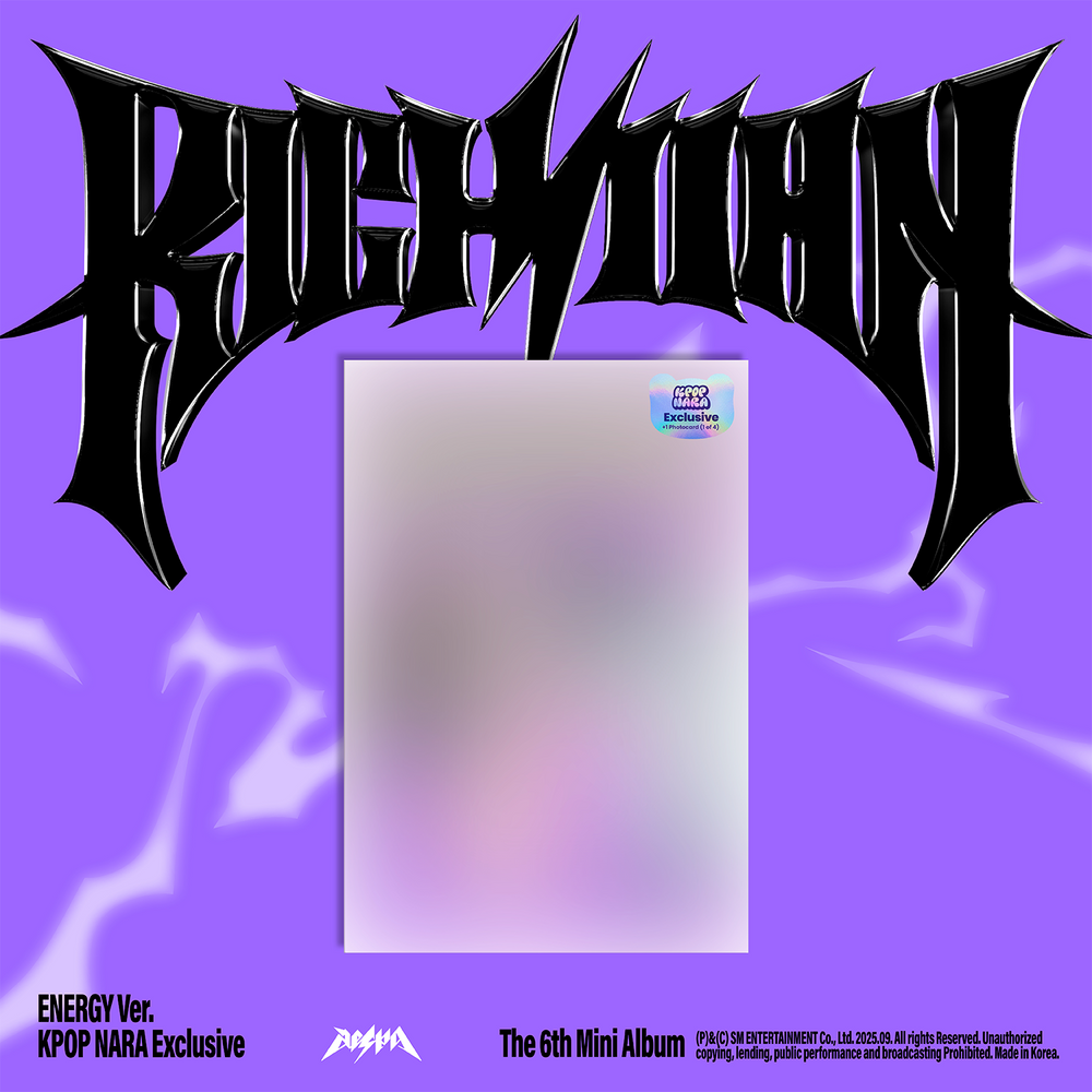 AESPA - RICH MAN (ENERGY VER.) [KPOP NARA EXCLUSIVE] – Kpop Nara