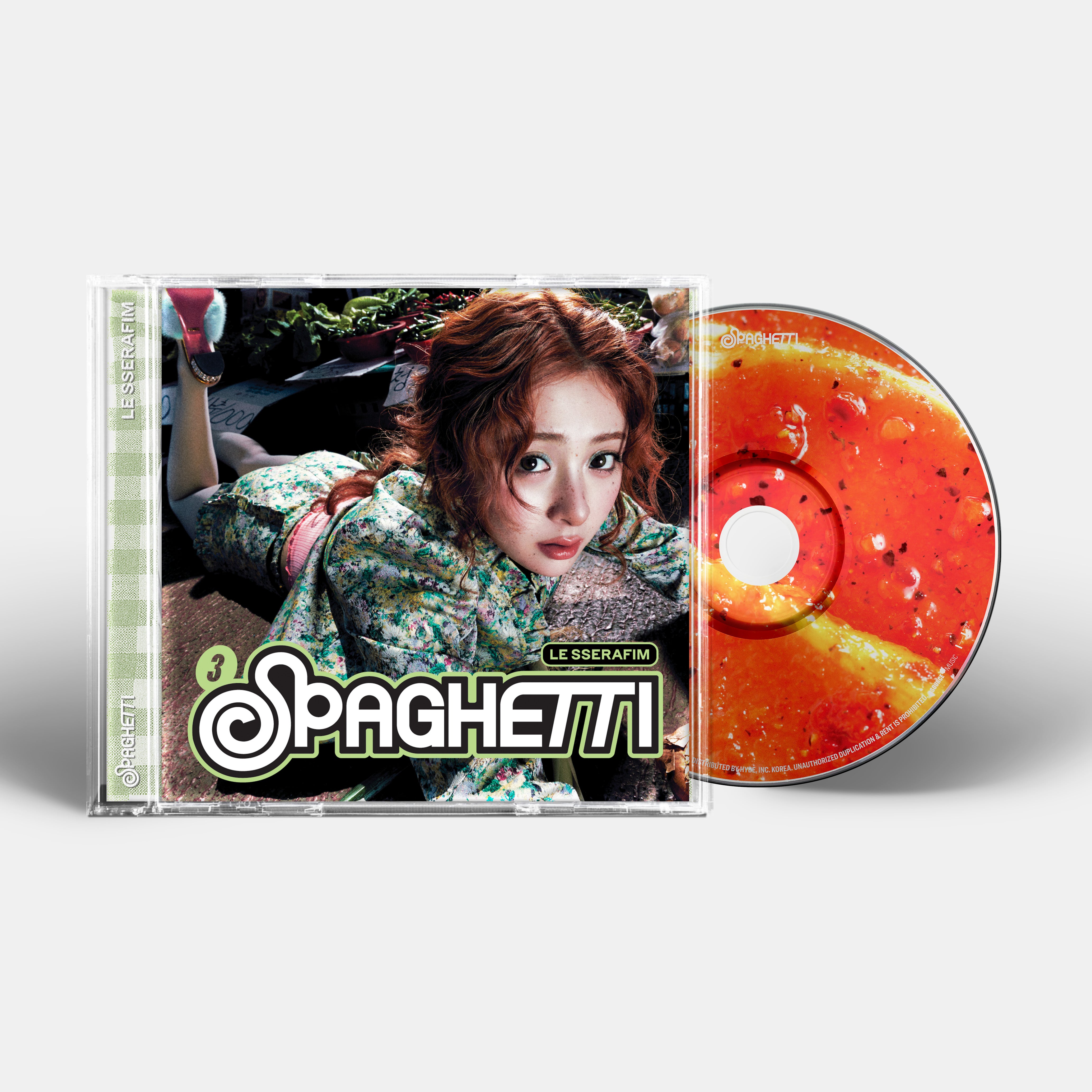 1st Single Album 'SPAGHETTI' - LE SSERAFIM Official Store