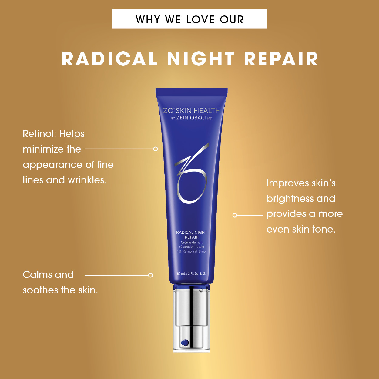 ZO Radical Night Repair - Lébo Aesthetics & Spa