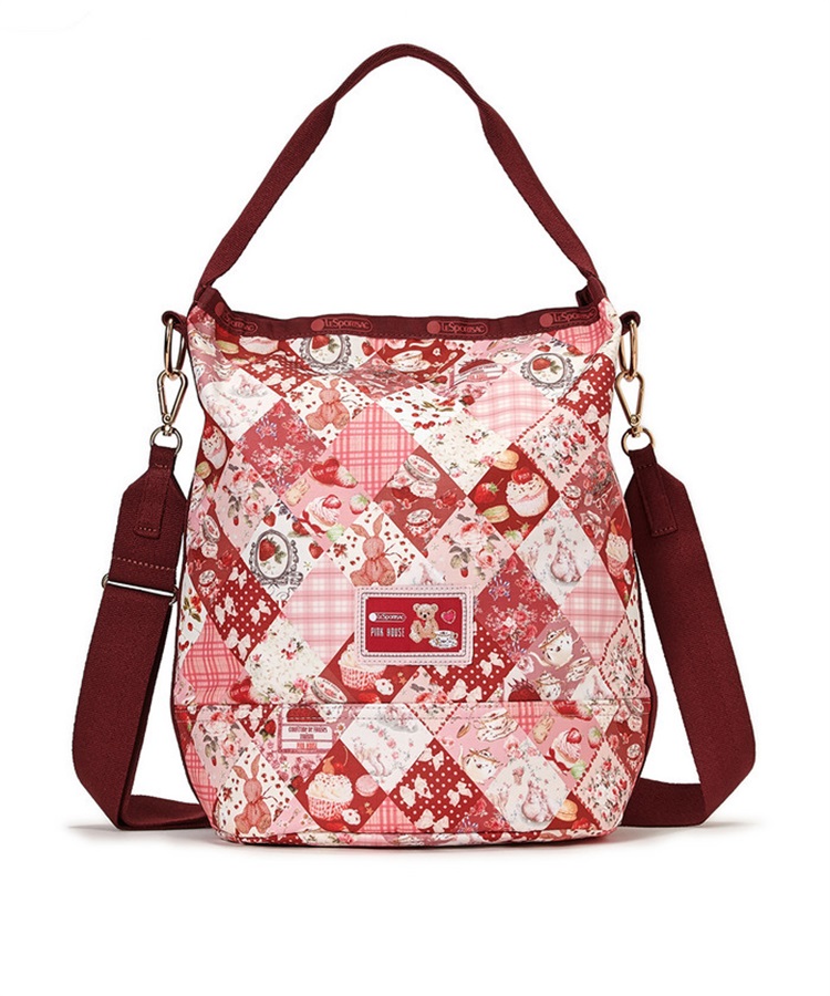 LeSportsac×PINK HOUSE】CONVERTIBLE BUCKET BAG｜ショルダーバッグ