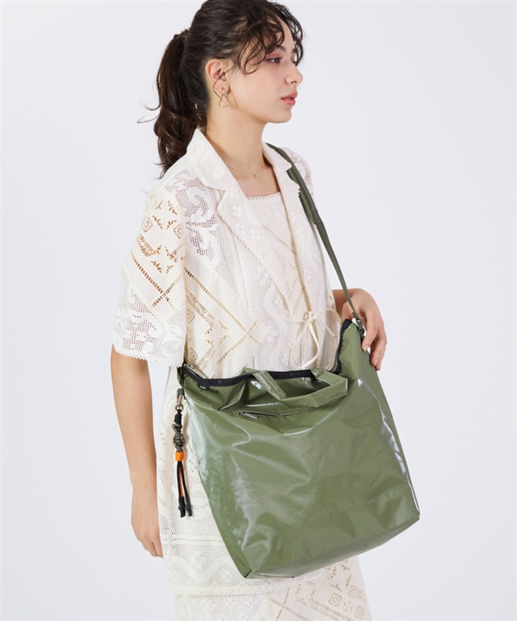 LeSportsac×Ameri】DX EASY CARRY TTE W/CHRM｜トートバッグ｜バッグ