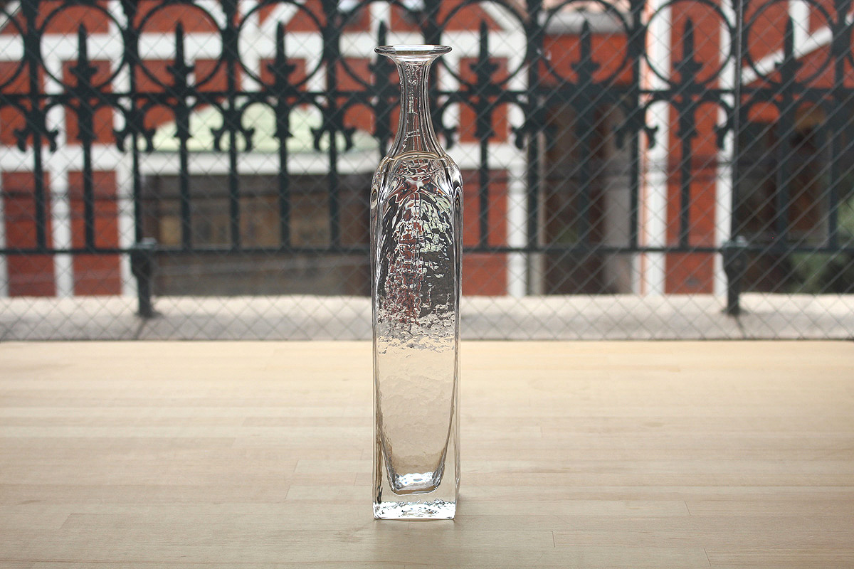 西山芳浩さん ガラス 硝子 花器 一輪挿し 花瓶 瓶 びん 西山芳浩さん