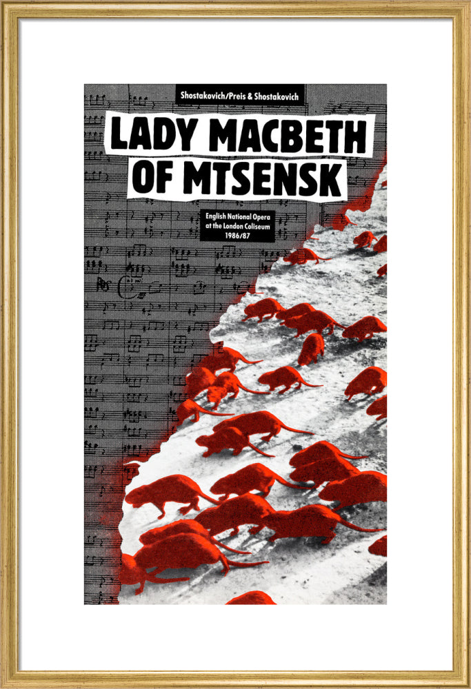 Lady Macbeth of Mtsensk, 1987, Programme Cover