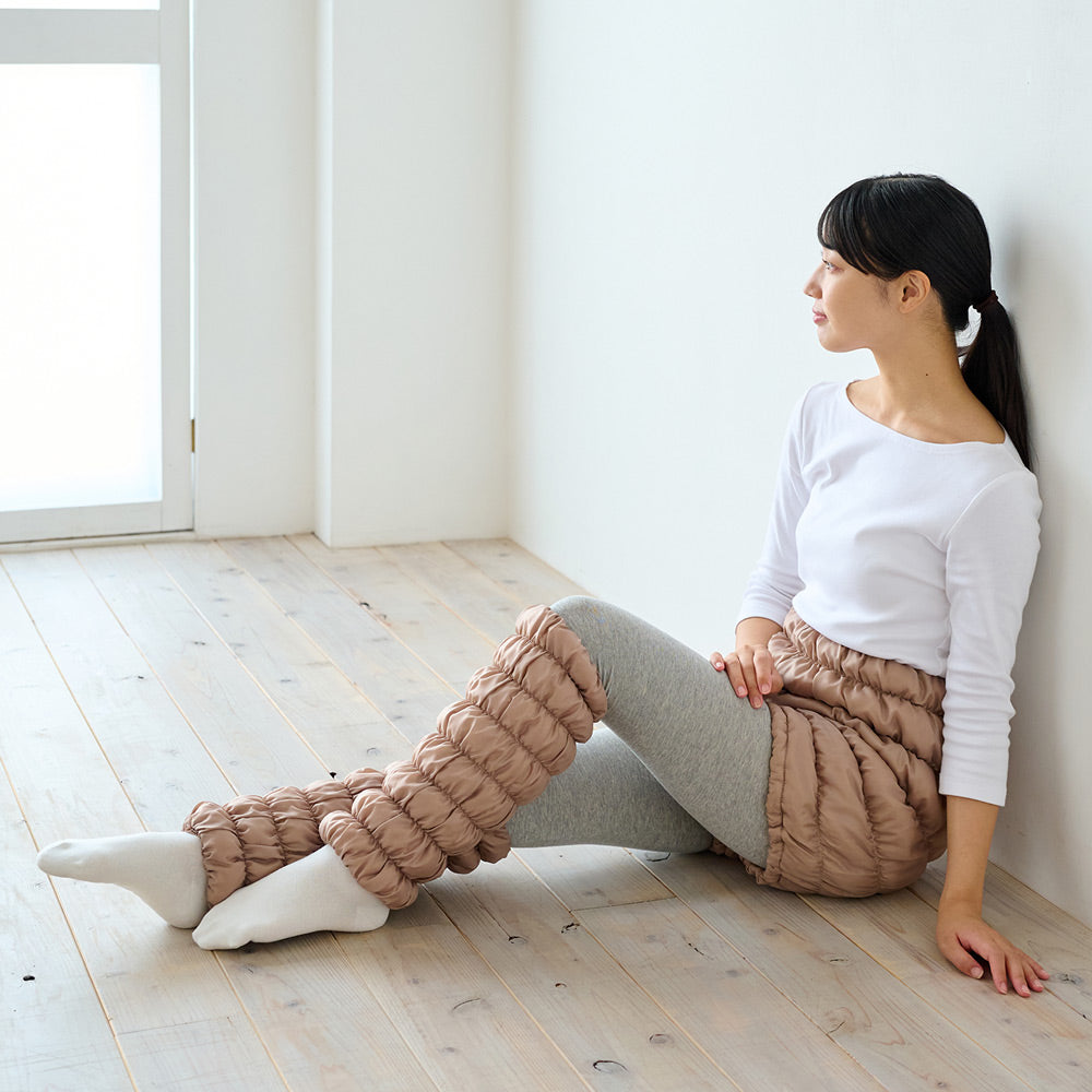 新作】復元ウォーマー：ロングレッグ (内側ポケット付き) – LOUVREDO