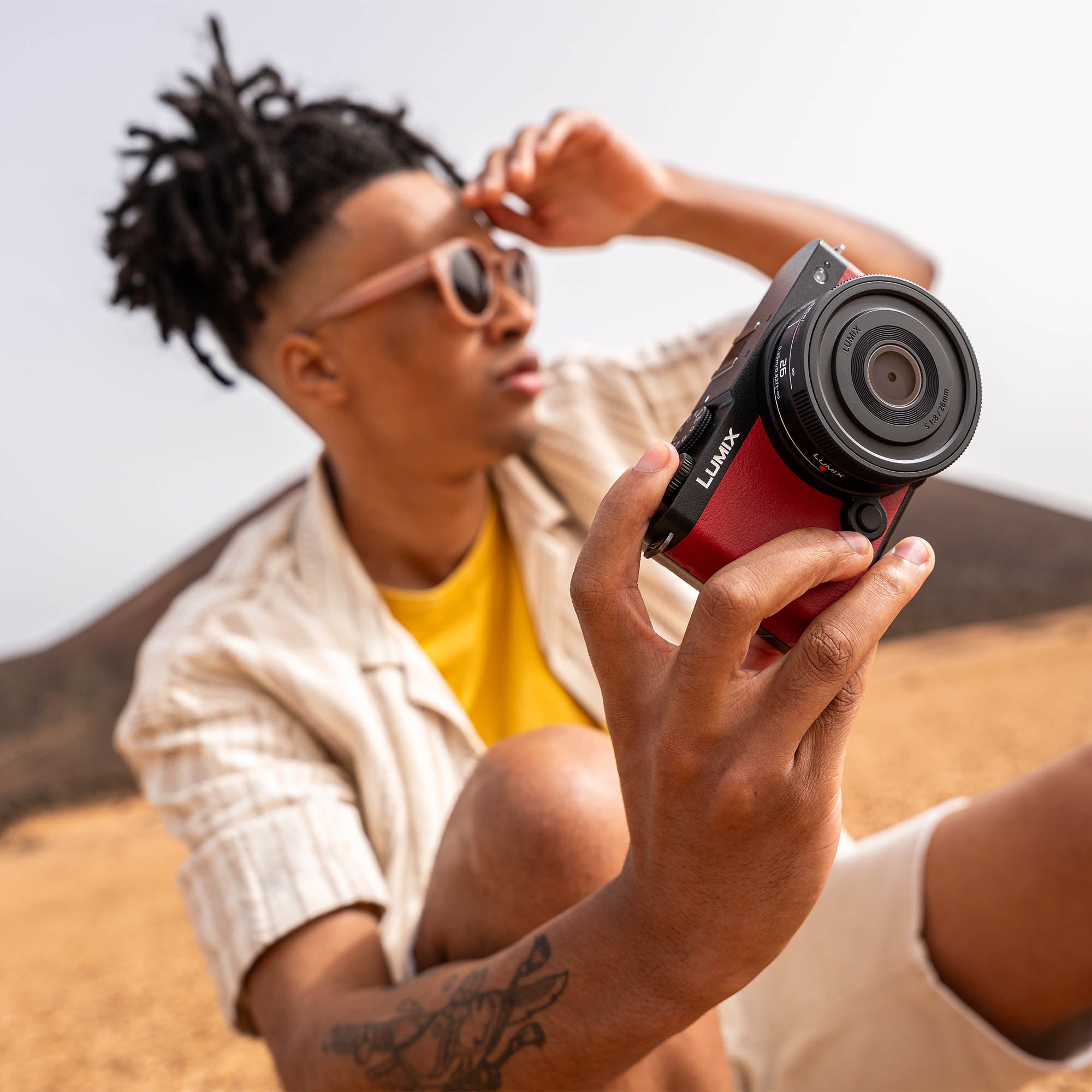 Panasonic LUMIX S Series 26mm F8 L-Mount Lens - S-R26