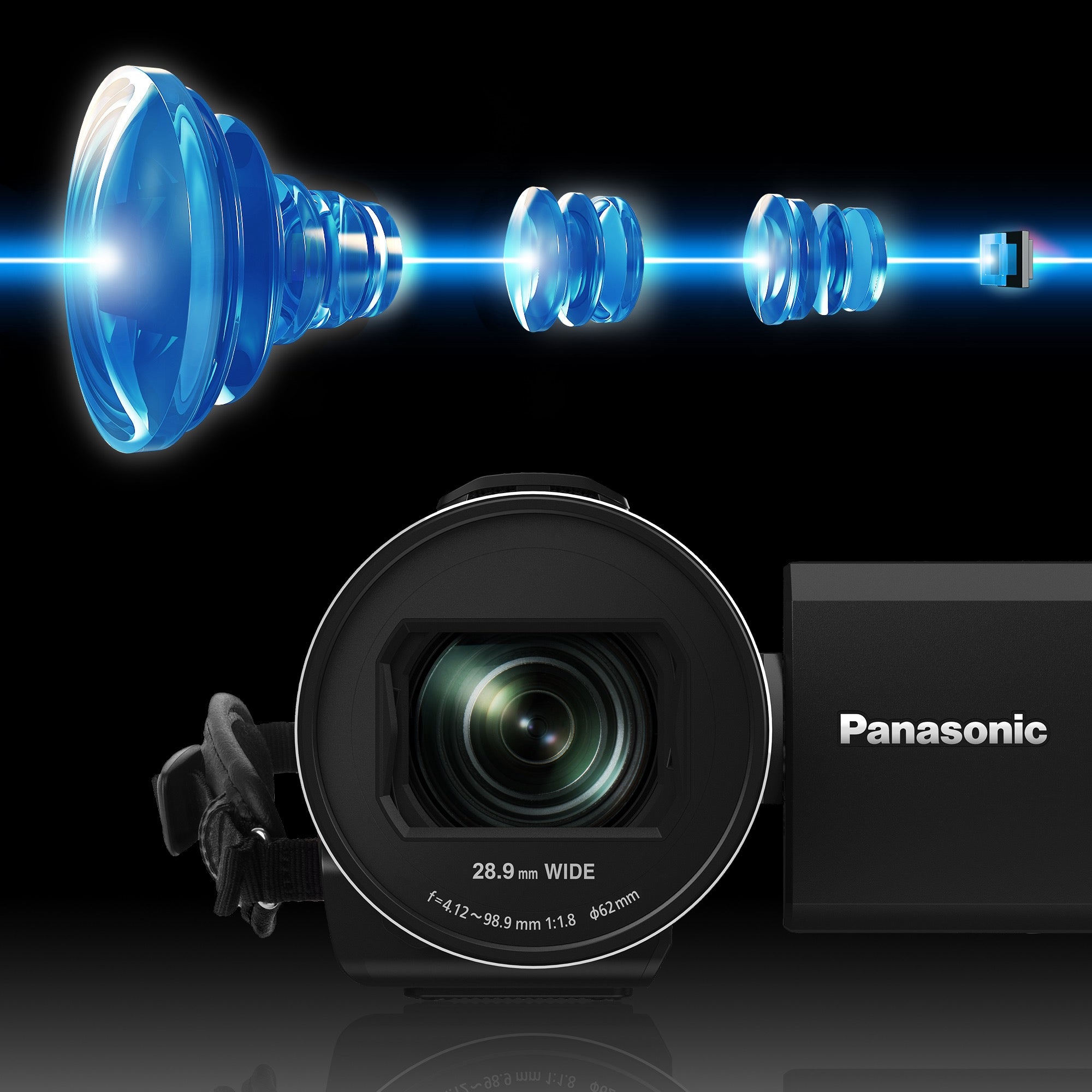 Panasonic Full HD Camcorder 24X Optical Zoom