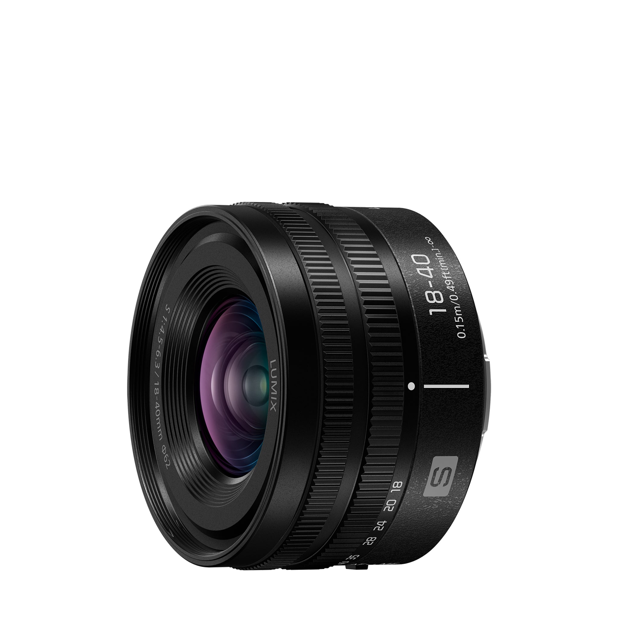 Panasonic LUMIX S Series 18-40mm F4.5-6.3 L-Mount Lens - S-R1840