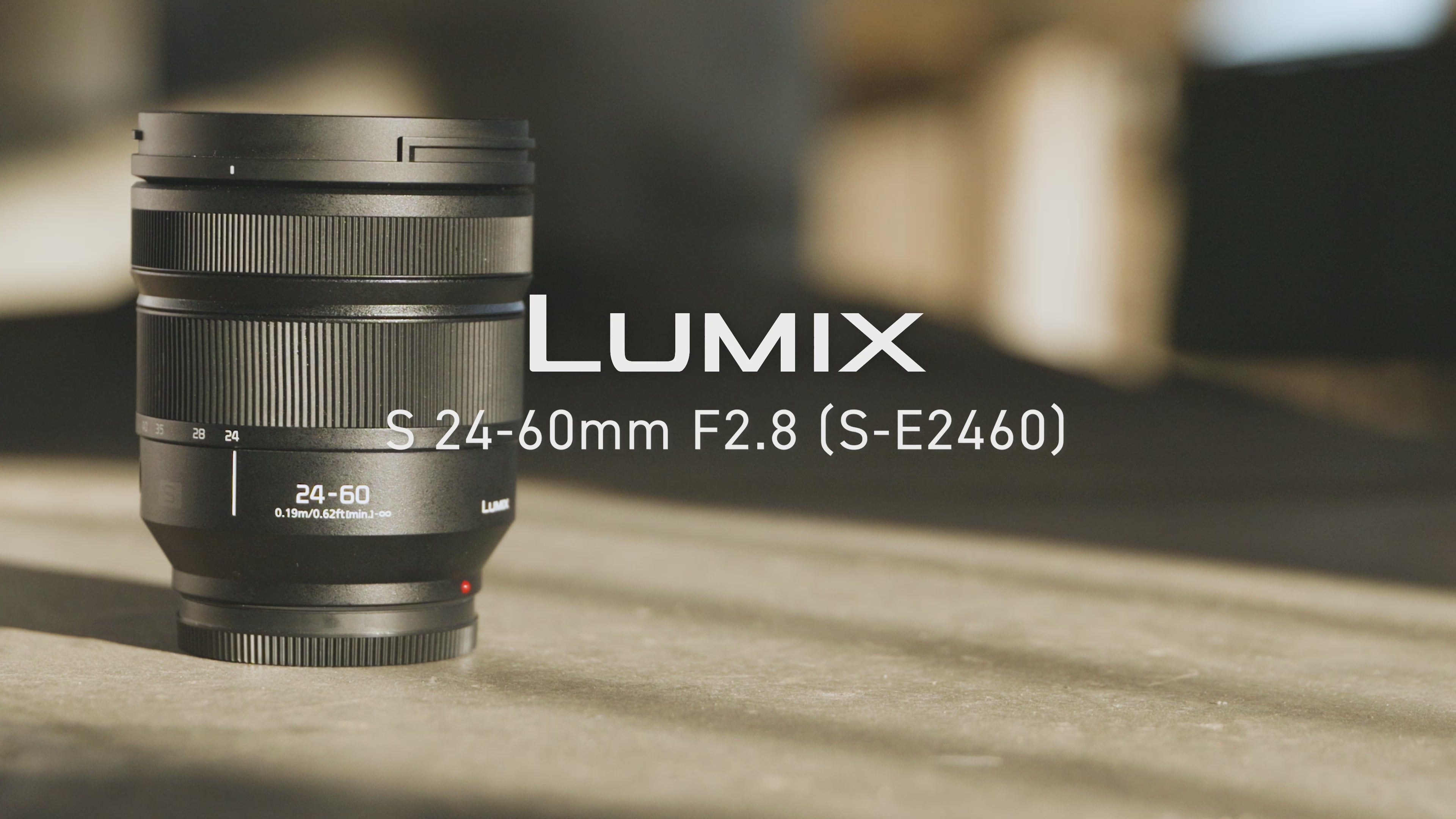 LUMIX S Series 24-60mm F2.8 L-Mount Lens - S-E2460