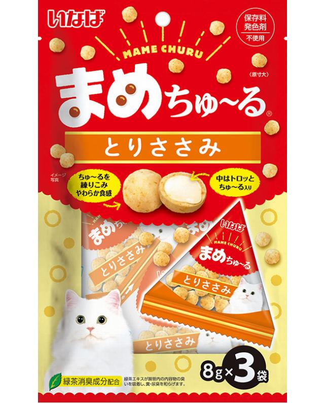 いなば まめちゅーる とりささみ（4901133462436）｜猫フード・おやつ